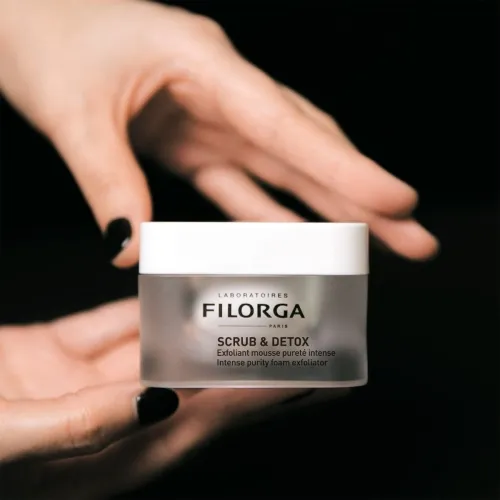 FILORGA dvigubo poveikio veido šveitiklis SCRUB & DETOX, 50ml -  3