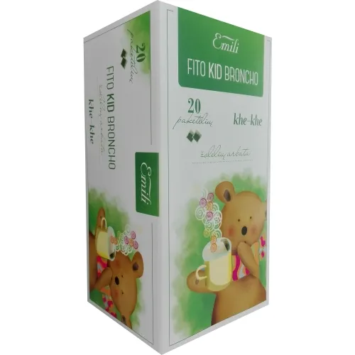EMILI arbata FITO KID BRONCHO, 1.5g x N20