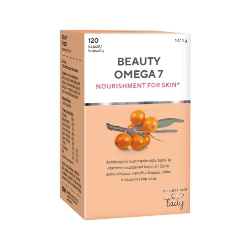 Beauty Omega 7 kapsulės N120