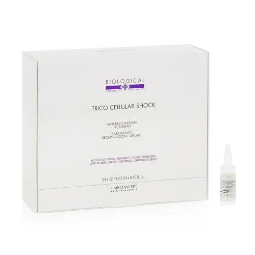 Product image of BIOLOGICAL plaukų ampulės TRICO CELLULAR SHOCK, N24 x 12ml