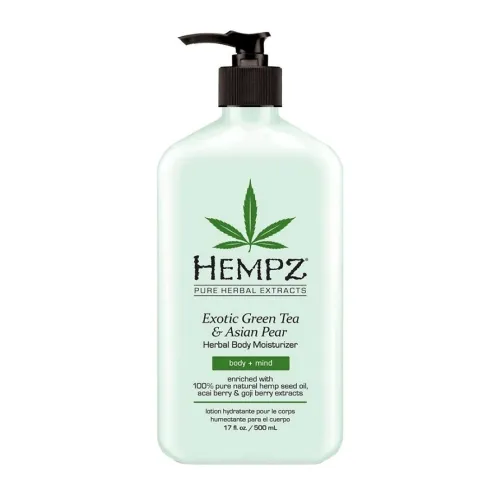 Hempz drėkinantis kūno kremas Exotic Green Tea & Asian Pear, 500ml -  