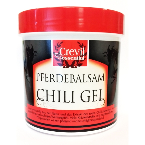 Crevil šildomasis arklių balz.su čili pipirais 250ml -  