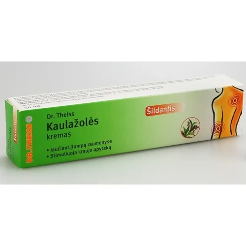 DR. THEISS kaulažolių kremas, šildantis, 50ml
