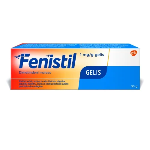 Fenistil 1mg/g gelis 30g N1