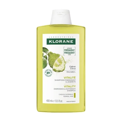 KLORANE šampūnas su citrusų ekstraktu, 400 ml -  