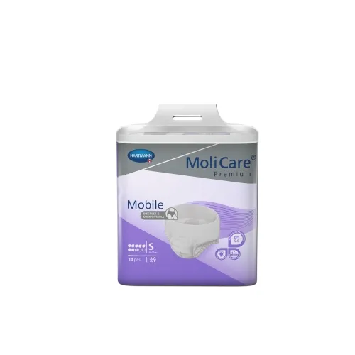 Product image of MOLICARE MOBILE sauskelnės-kelnaitės, 8 lašai, S, 14 vnt.