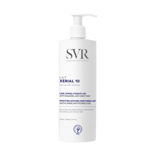 SVR kūno kremas XERIAL 10 LAIT, 400ml