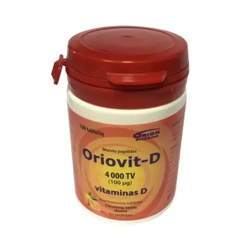 Product image of ORIOVIT-D tabletės, 100mcg, N100