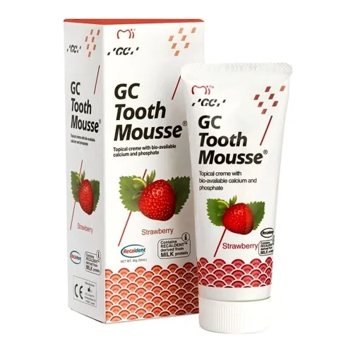 GC dantų kremas su fluoru MI PASTE PLUS, braškių skonio, 35ml