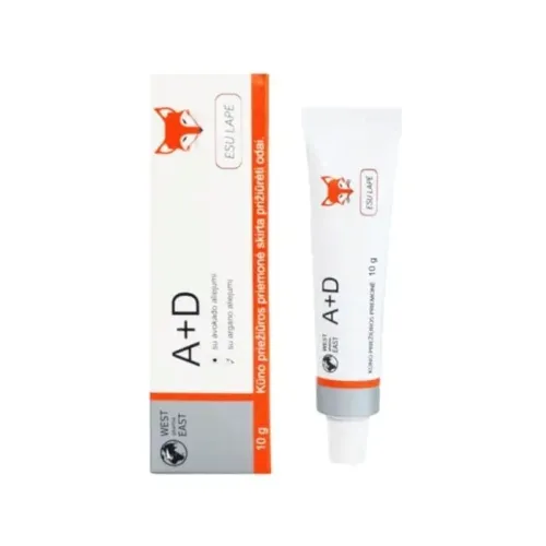 ESU LAPĖ vitaminų A+D kremas, 10g
