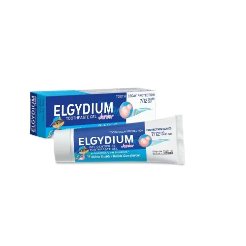 Product image of ELGYDIUM Bubble dantų pasta-gelis vaikam, kramtomos.Gum.skonio, 7-12m