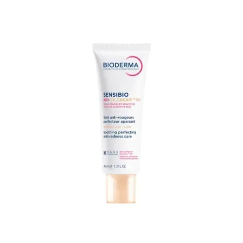 Product image of BIODERMA kremas su spalva jautriai odai SENSIBIO AR+ CC, SPF50+, 40ml