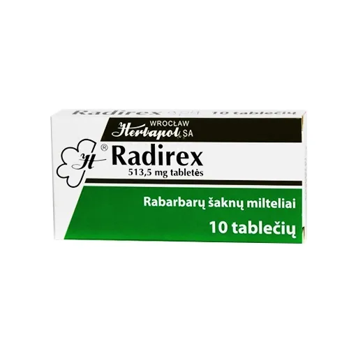 Product image of Radirex tabletės N10