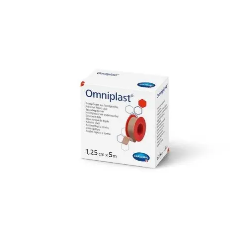 Omniplast pleistras, 1.25cm x 5m,  1vnt.