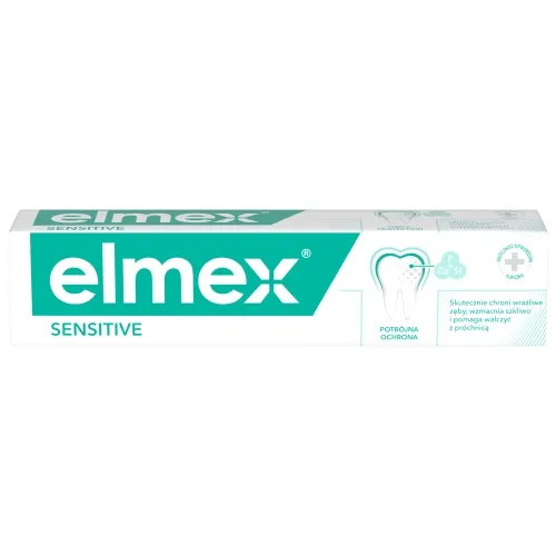 ELMEX dantų pasta SENSITIVE, 75ml