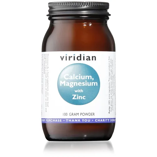 VIRIDIAN CALCIUM MAGNESIUM & ZINC, 100g -  