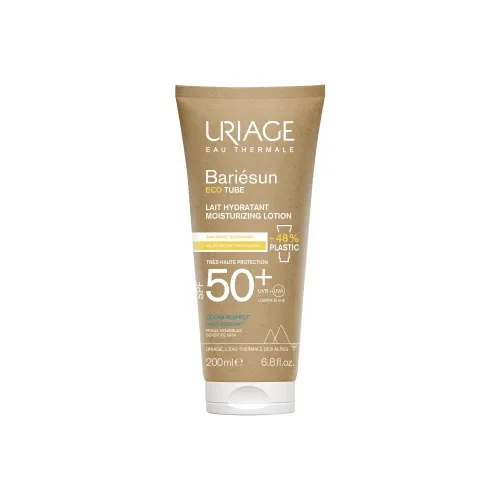 Uriage drėkinamasis pienelis, veidui ir kūnui Bariesun SPF50+, 200ml