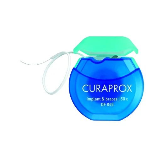 CURAPROX siūlas implantams ir breketams DF 845, N50 -  