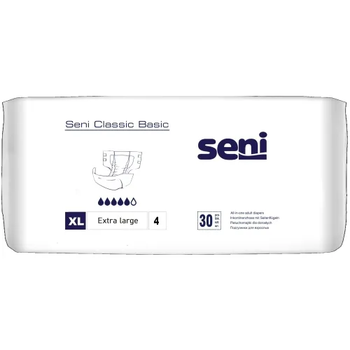 SENI Classic Basic XL sausk.suaug. N30 -  2
