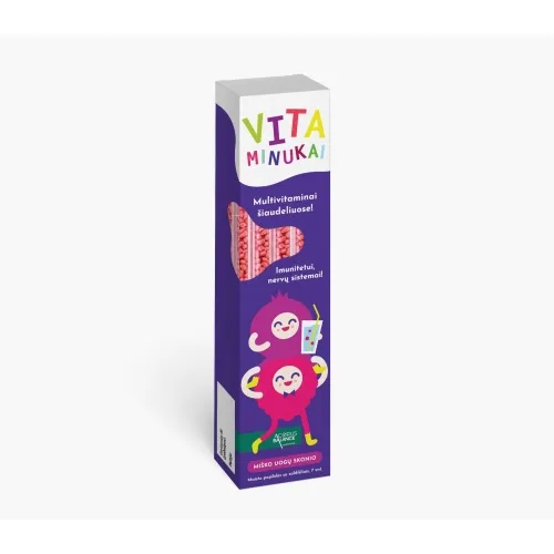 Product image of ACORUS BALANCE multivitaminai šiaudeliuos VITAMINUKAI, N7