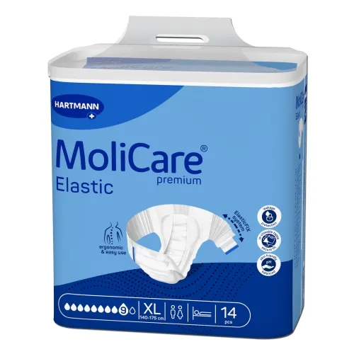MOLICARE PREMIUM Elastic 9 lašai, XL dydis, 14 vnt. -  