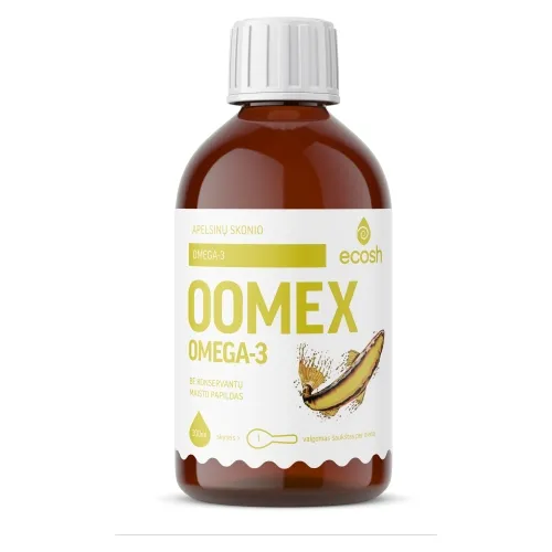 ECOSH žuvų taukai OOMEX, 300ml -  