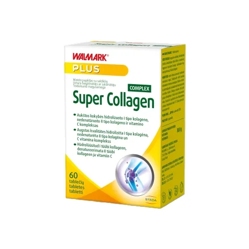 WALMARK SUPER COLLAGEN COMPLEX (kolagenas sąnariams), N60