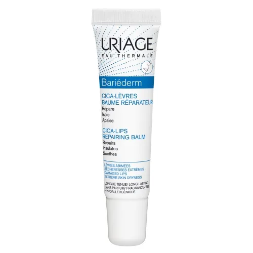 URIAGE lūpų balzamas BARIEDERM CICA,15ml