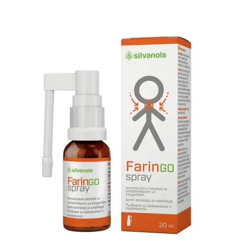 FARINGOSPRAY purškalas, 20ml