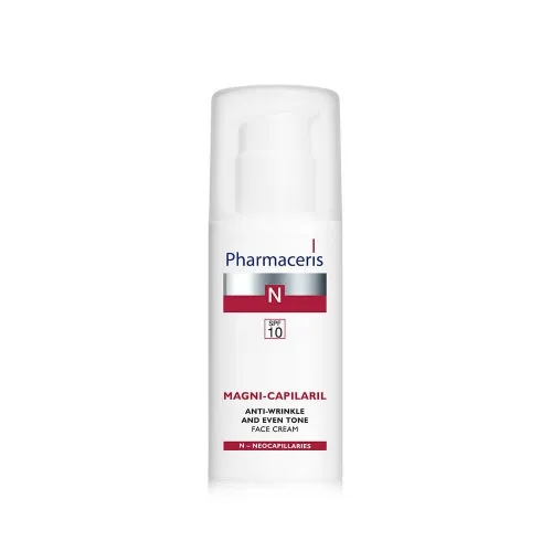 PHARMACERIS N, MAGNI CAPILARIL stangrinamasis kremas, SPF10, 50ml