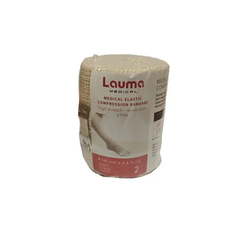 Lauma Medical elastinis tvarstis, 8 cm x 1,1 m
