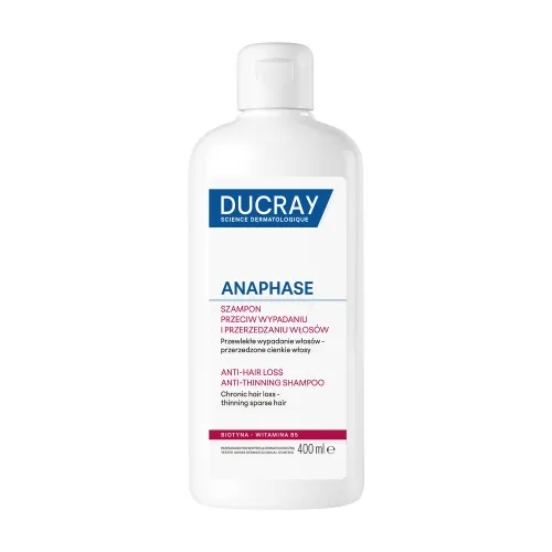 DUCRAY  plaukų slinkimą ir retėjimą mažinantis šampūnas Chronic, 400ml -  