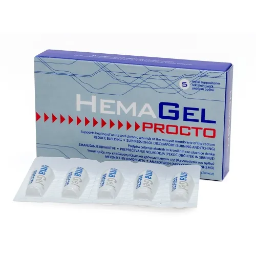 HemaGel Procto žvakutės N5