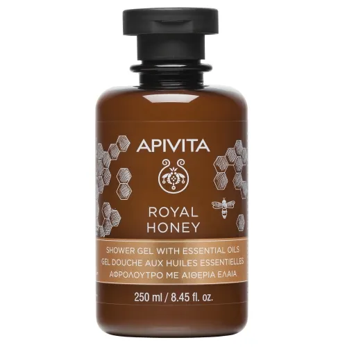 APIVITA prausiklis su medumi, sausai odai, 250ml -  