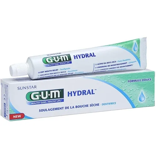 G.U.M. dantų pasta burnos sausėjimui HYDRAL, 75ml -  