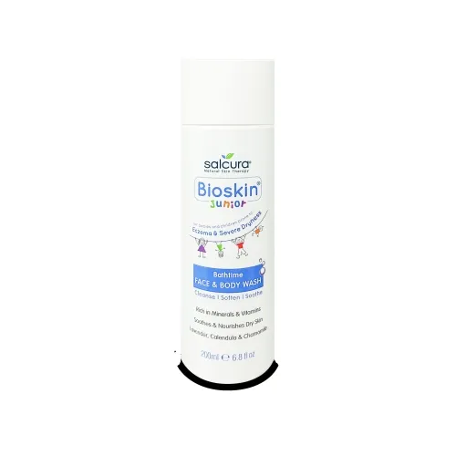 SALCURA veido ir kūno prausiklis JUNIOR, 200ml -  