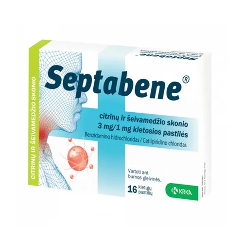 Septabene citrinų ir šeivamedžių pastilės N16