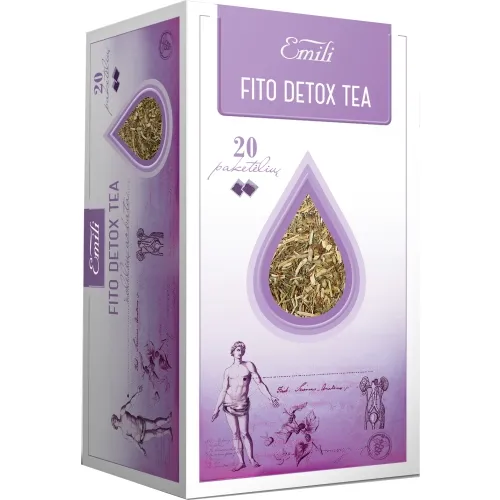 EMILI arbata FITO DETOX TEA, 1,5g x N20 -  