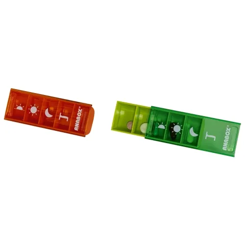 Anabox dėžutė vaistams 1 dienai