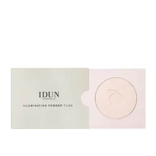 IDUN MINERALS pudra suteikianti švytėjimo TILDA Nr. 1522, 3.5g -  2