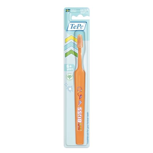 Product image of TEPE, dantų šepetėlis Kids, labai minkštas (nuo 6 metų), blisteris