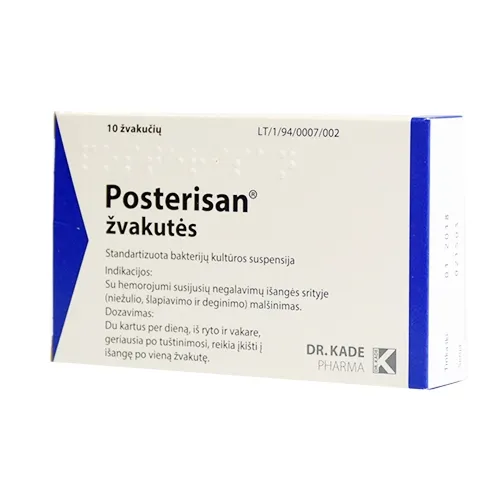 Posterisan žvakutės N10