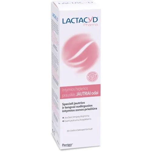 LACTACYD intym.hig.prausiklis SENSITIVE, 250ml