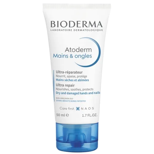 Product image of BIODERMA maitinamasis rankų kremas ATODERM MAINS & ONGLES, 50ml