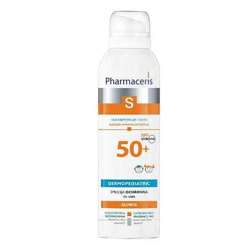 PHARMACERIS S, PROTECTIVE LOTION kūnui, kūdik. ir vaikams,SPF50+,150ml