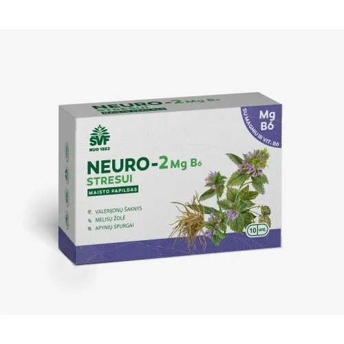 ŠVF NEURO-3 Mg B6 kapsulės N10 -  