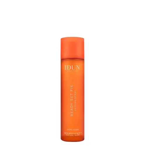 IDUN Minerals makiažą fiksuojanti veido dulksna READY SET FIX, 100ml