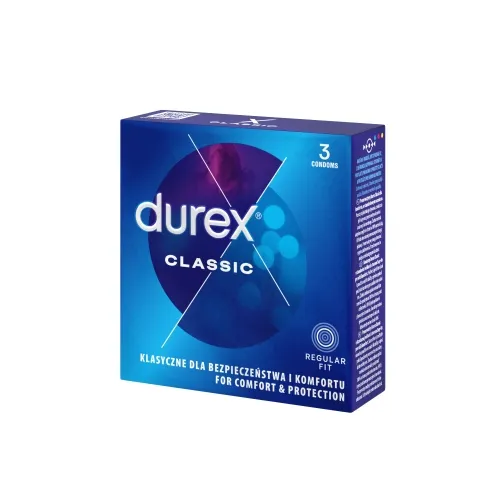 DUREX Classic prezervatyvai N3