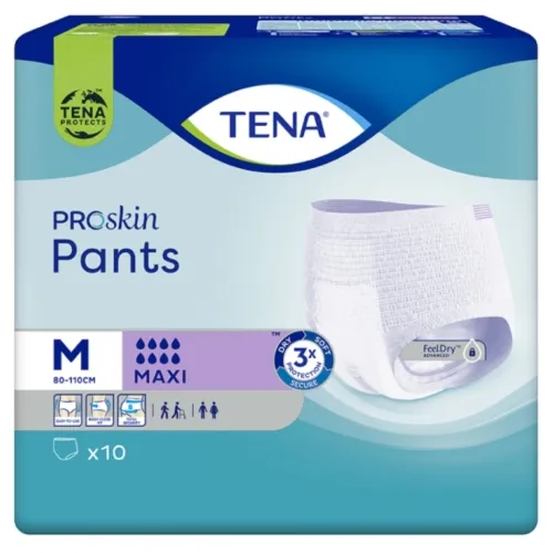 TENA sauskelnės kelnaitės PANTS MAXI, M dydis, N10