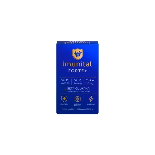 IMUNITAL Forte+, 30 kapsulių